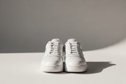 baskets blanches