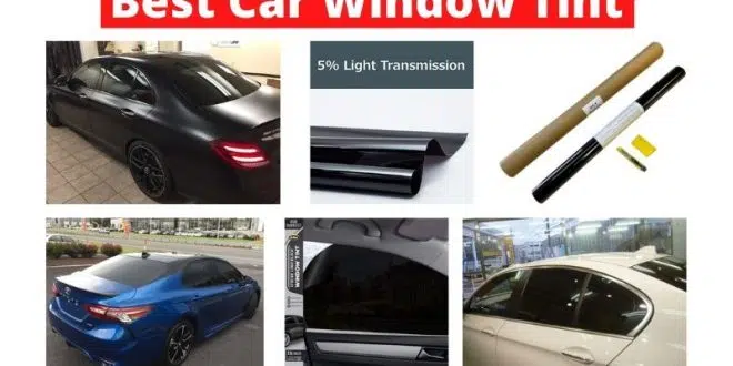 Les meilleures teintes de vitre de voiture pour une conduite élégante