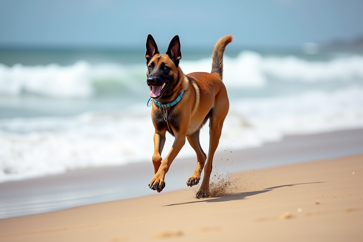 malinois bleu