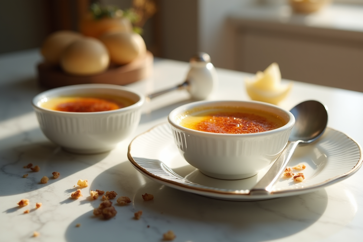 ramequins crème brûlée