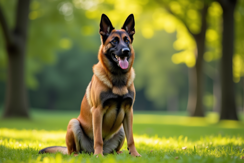 Découverte du malinois bleu : un chien d’exception
