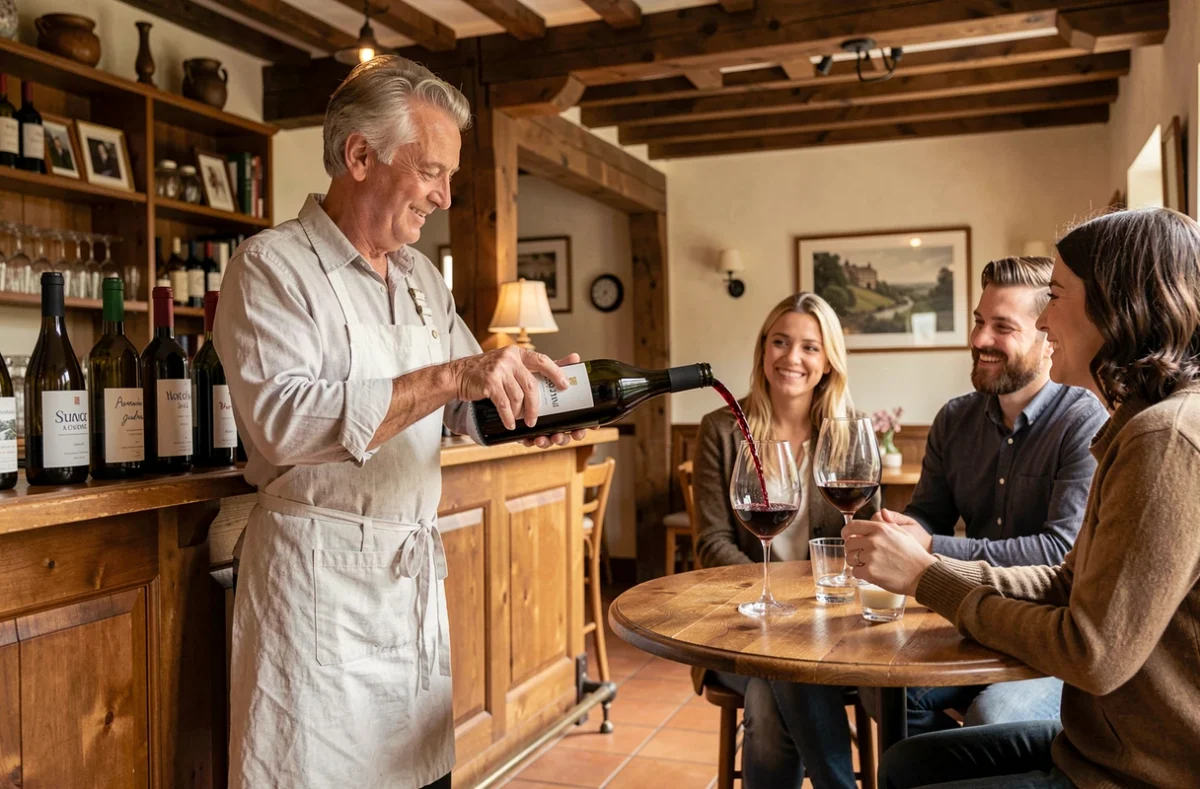 Bar à vins Vin sur Vin à Nancy avec atmosphère intime, cave à vin curatée, sommelier et dégustation de vins régionaux